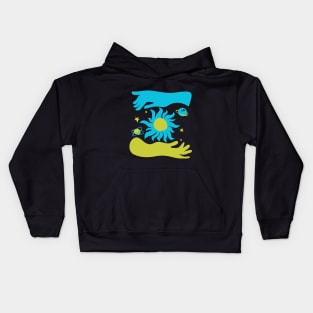 Cosmic Hands Kids Hoodie